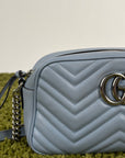 Borsa Gucci Marmont azzurra