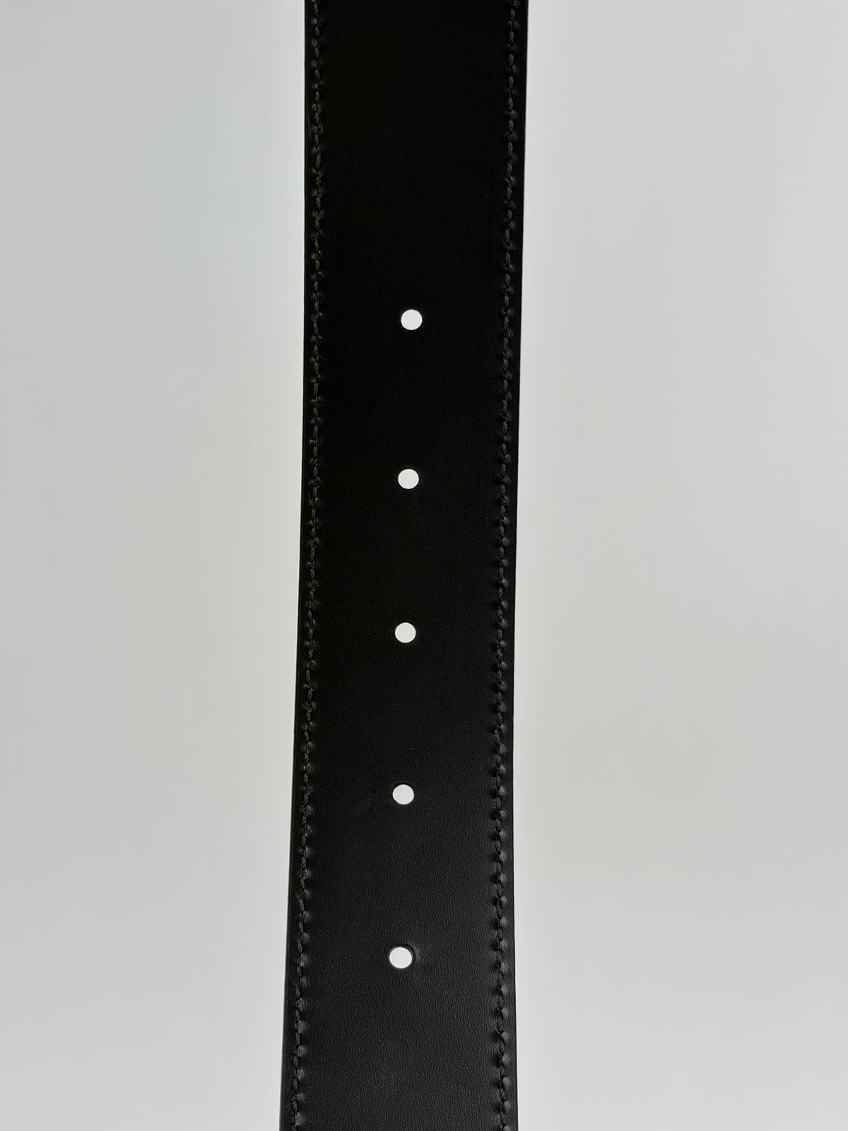Cintura Ferragamo Double Gancini Nero 110cm