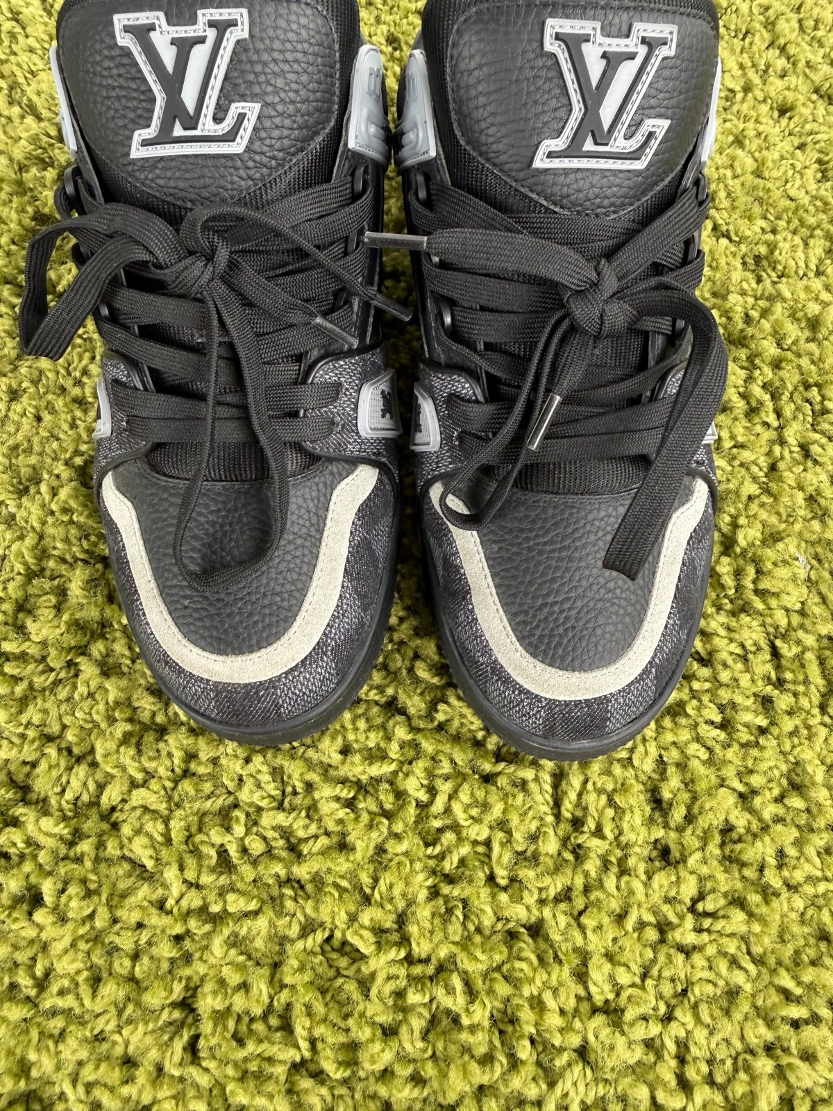 Louis Vuitton Trainer Nero 5 - Second Hand Di Fiore