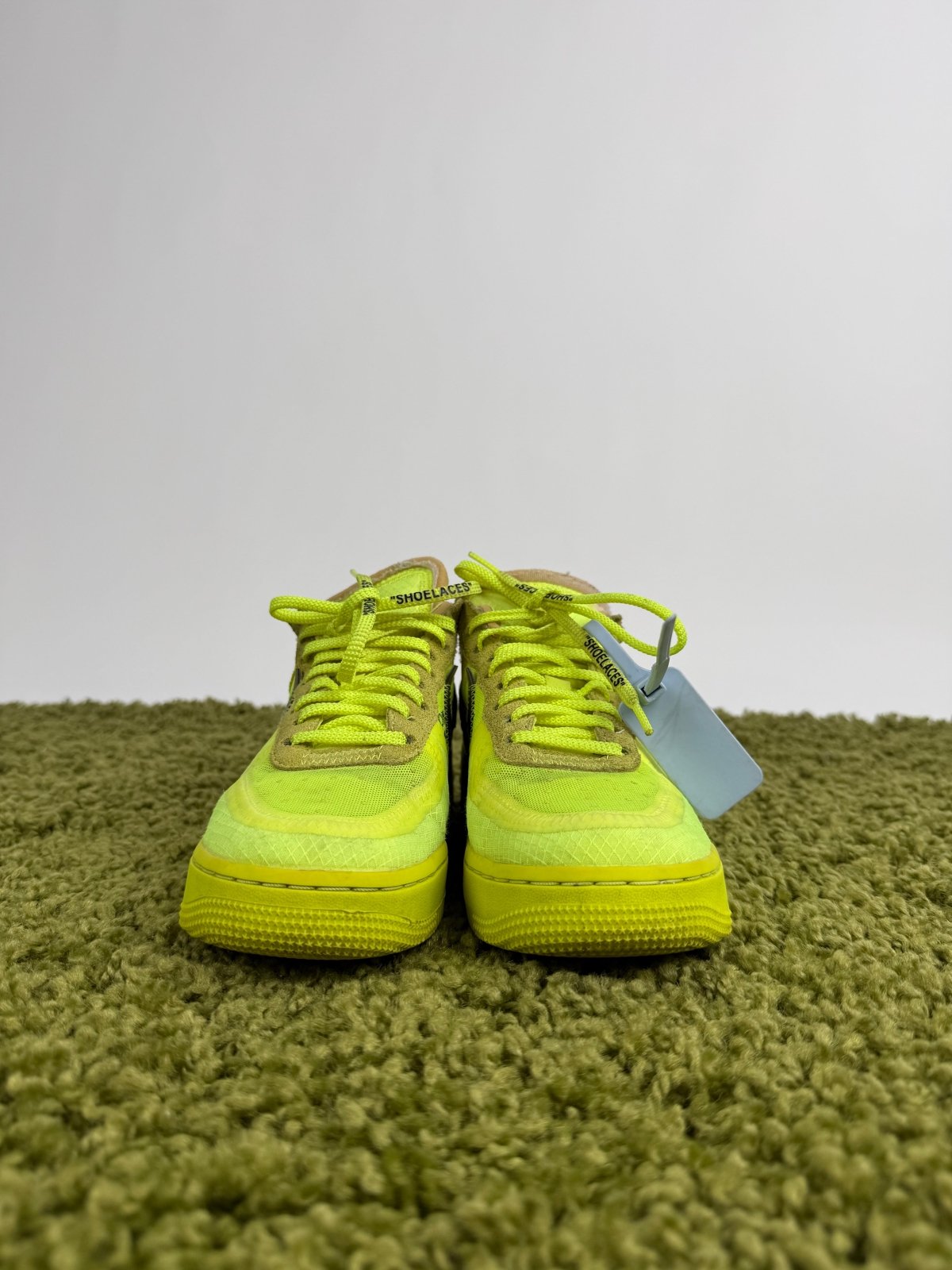 Nike Air Force One X Off White Gialla 37.5 - Second Hand Di Fiore