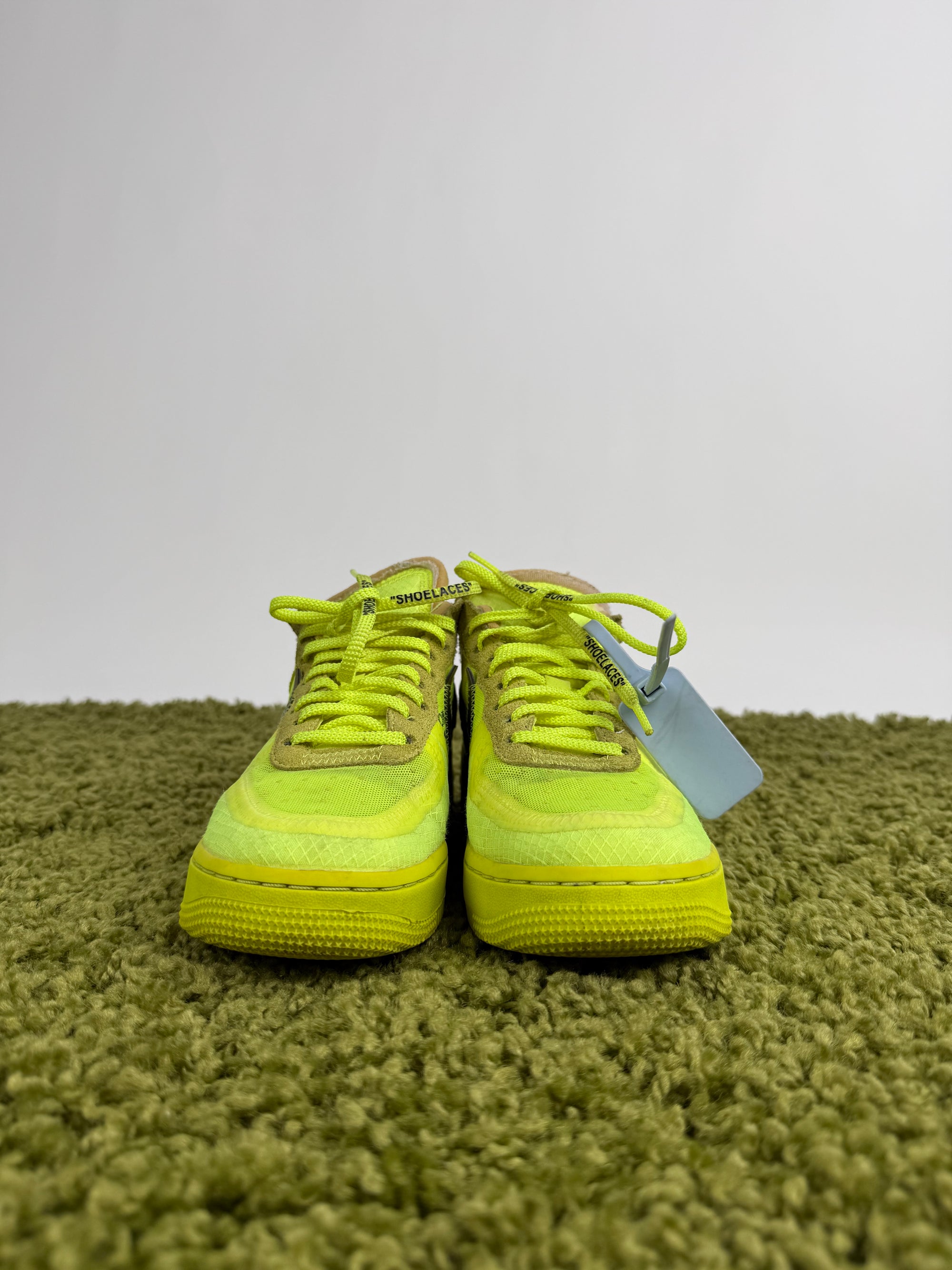Nike Air Force One X Off White Gialla 37.5