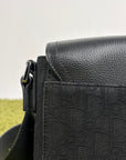 Borsa a tracolla mini saddle Christian Dior Nera