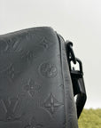 Borsone keepall Louis Vuitton Bandoulière 50 Nera