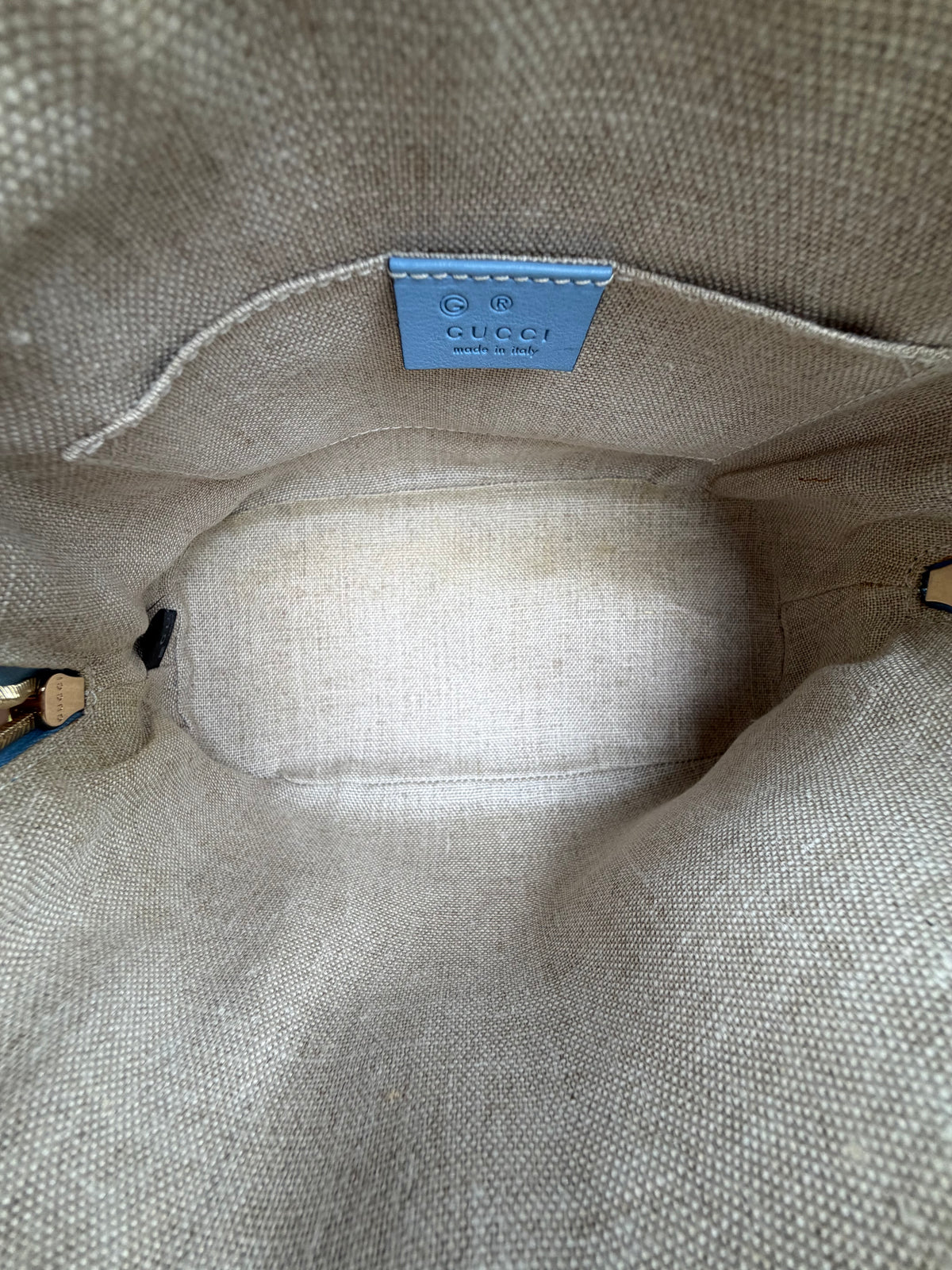 Borsa Dome Gucci Azzurra