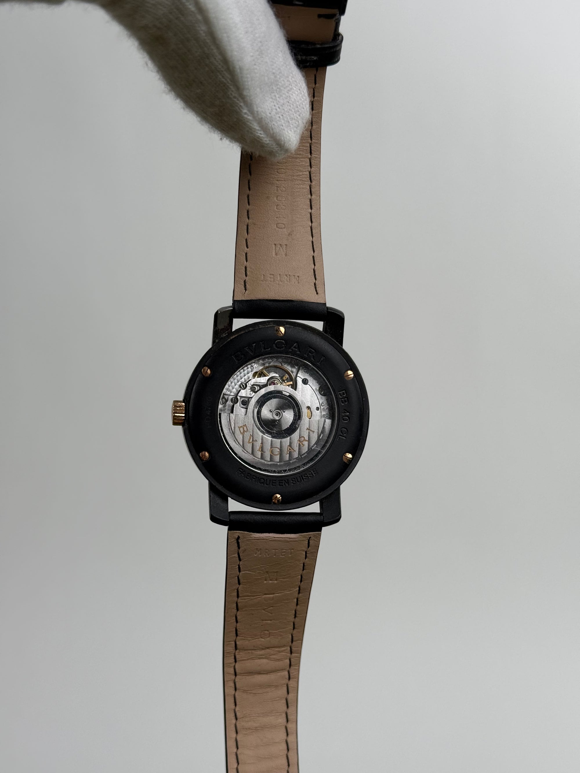 Orologio Bulgari CARBONGOLD 40 mm numero di referenza 102248