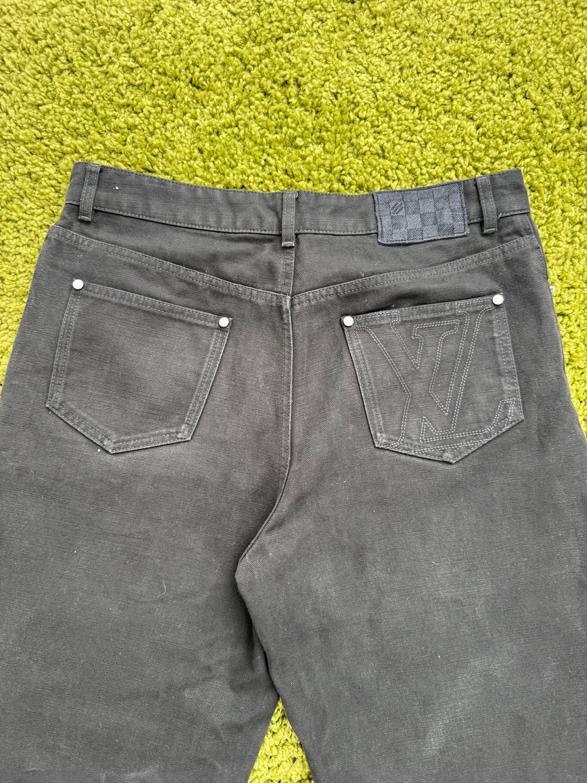 Jeans Louis Vuitton Nero L