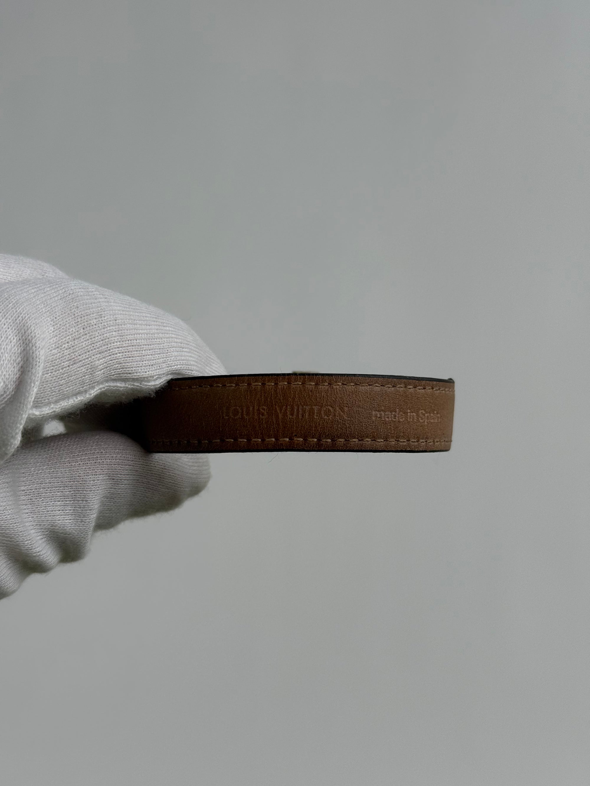 Bracciale Nano Monogram Louis Vuitton Marrone