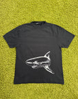 T-Shirt Broken Shark Palm Angels Nera L