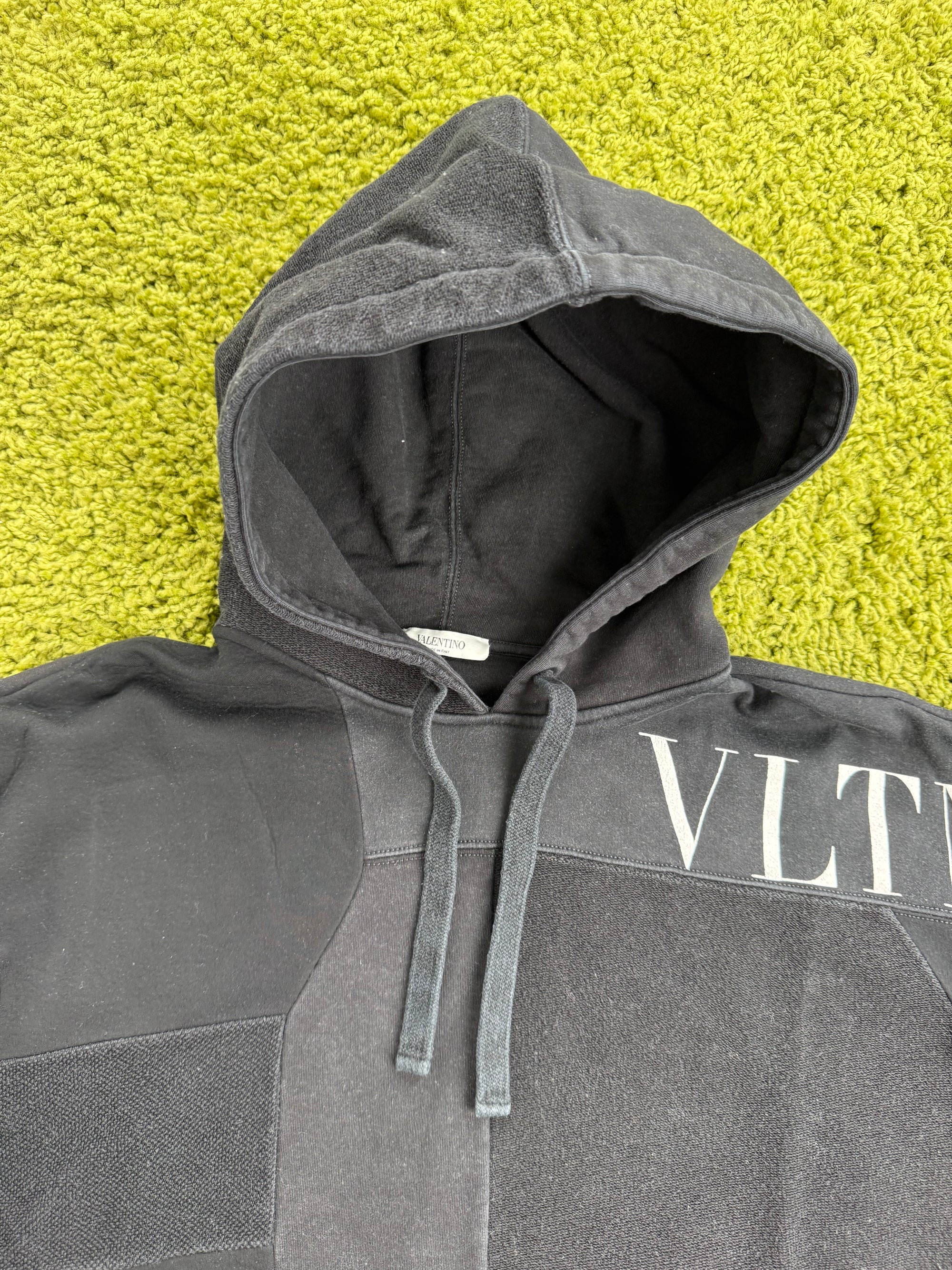 Felpa Patchwork Valentino Nera L