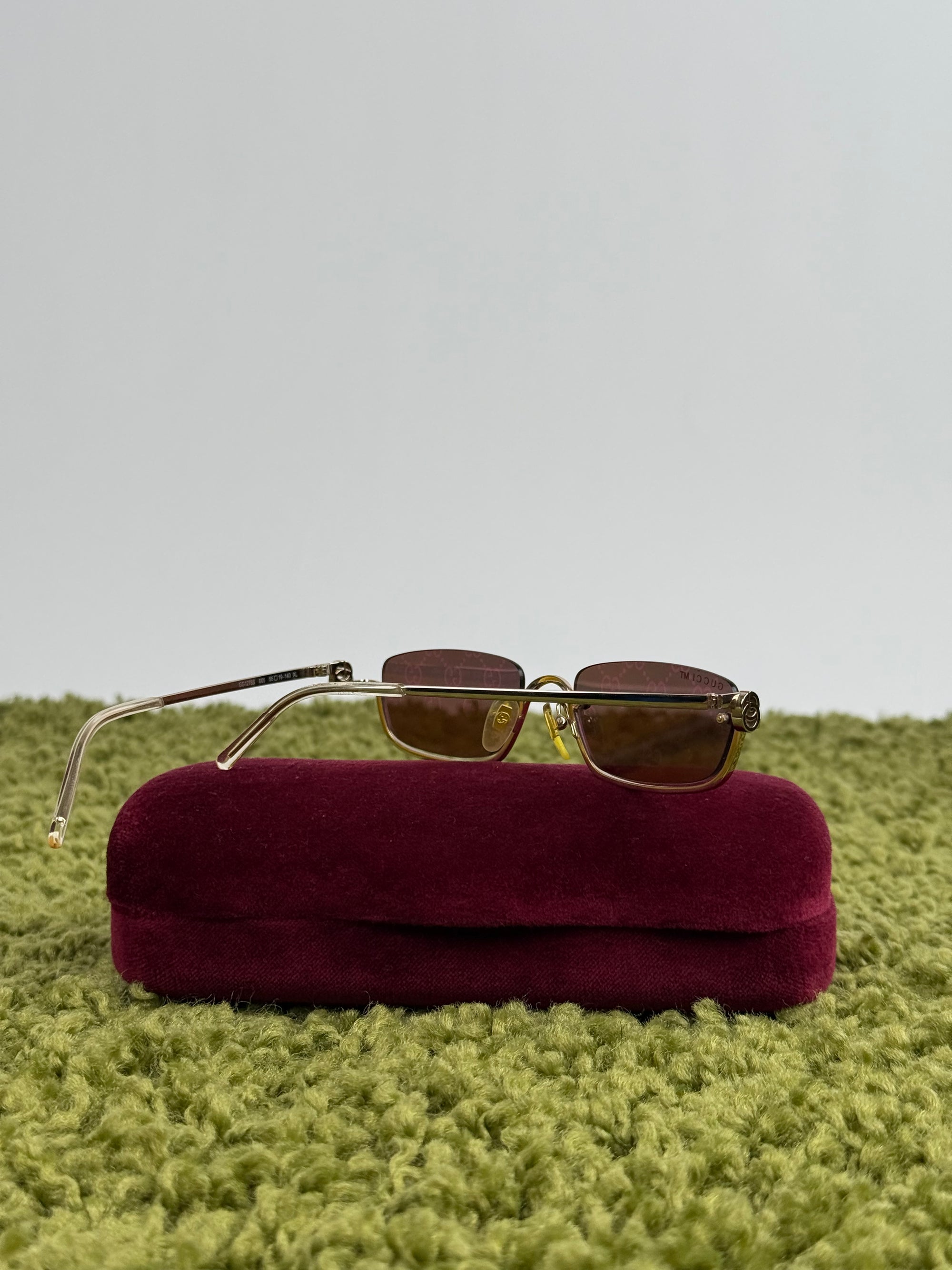 Occhiali Gucci Monogram Rossi