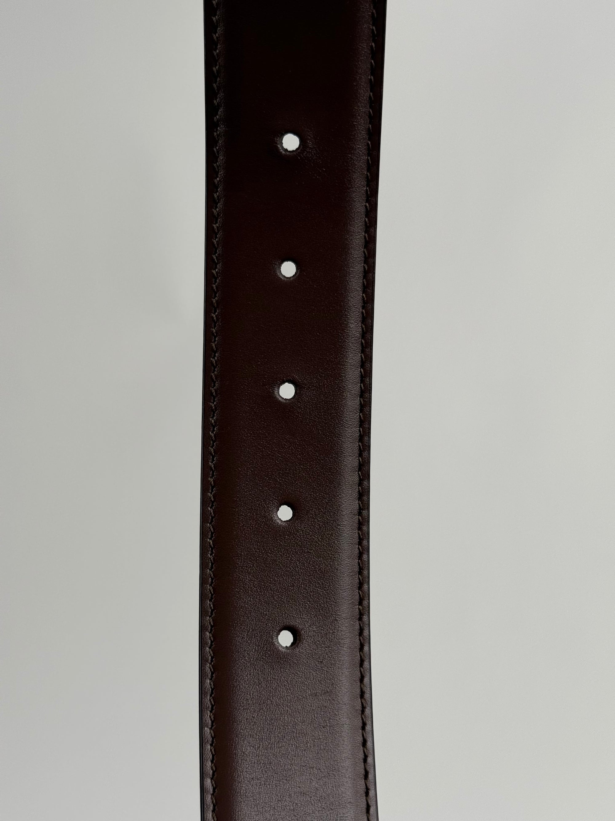 Cintura Gucci in pelle marrone