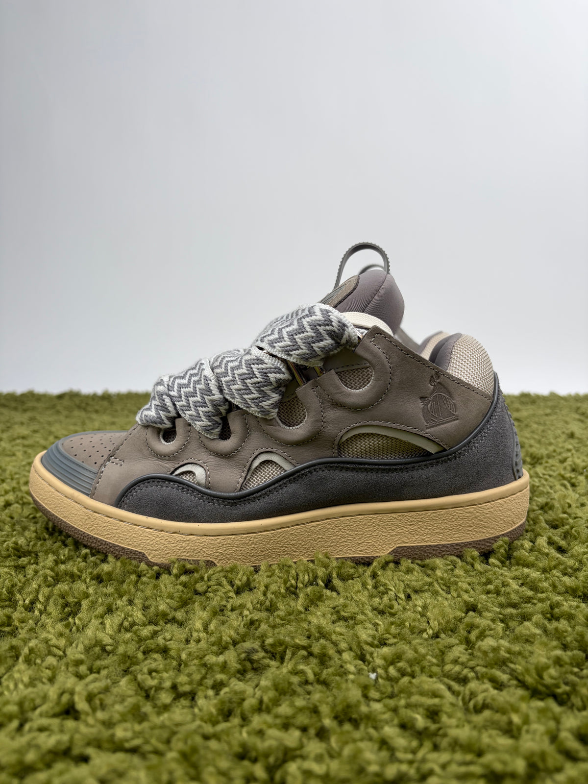 Lanvin Curb Sneaker Grigia 40