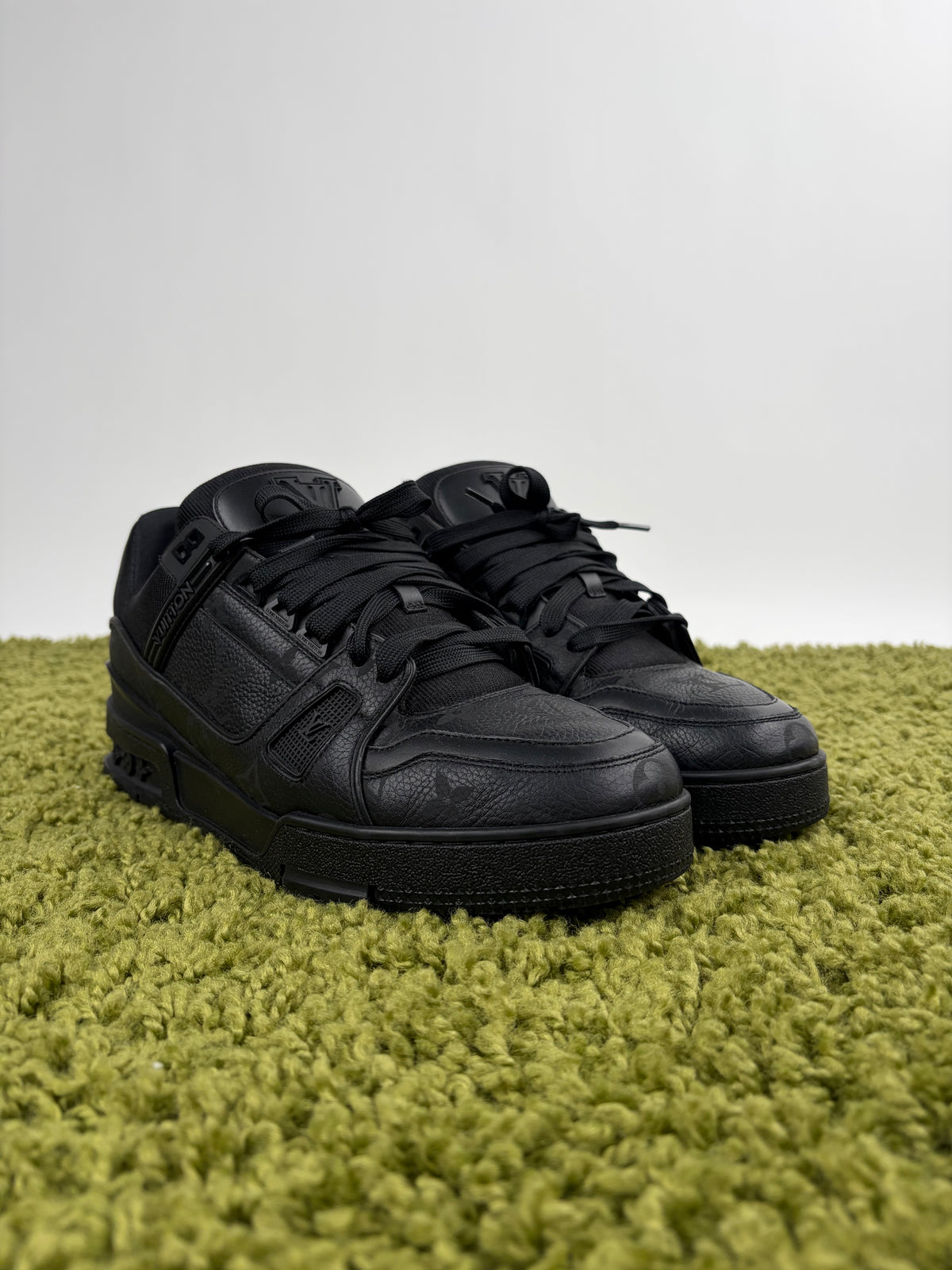 Louis Vuitton Trainer Nera 7.5 - Second Hand Di Fiore