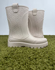Stivali da pioggia Garden Christian Dior in gomma Beige