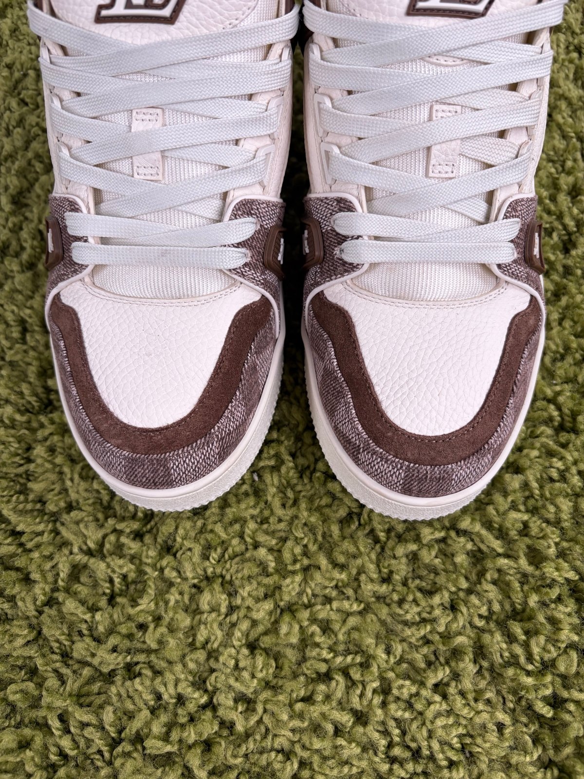 Louis Vuitton Trainer Marrone 6 - Second Hand Di Fiore