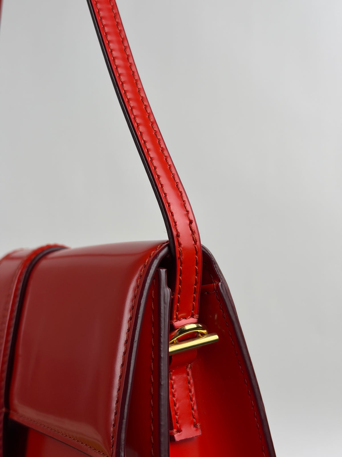 Borsa Jacquemus Le Bambino Long Rossa