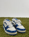 Louis vuitton trainer size 7=41 calza 42 blu e bianche