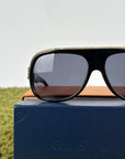 Occhiali da sole Louis Vuitton Millionaires Nero
