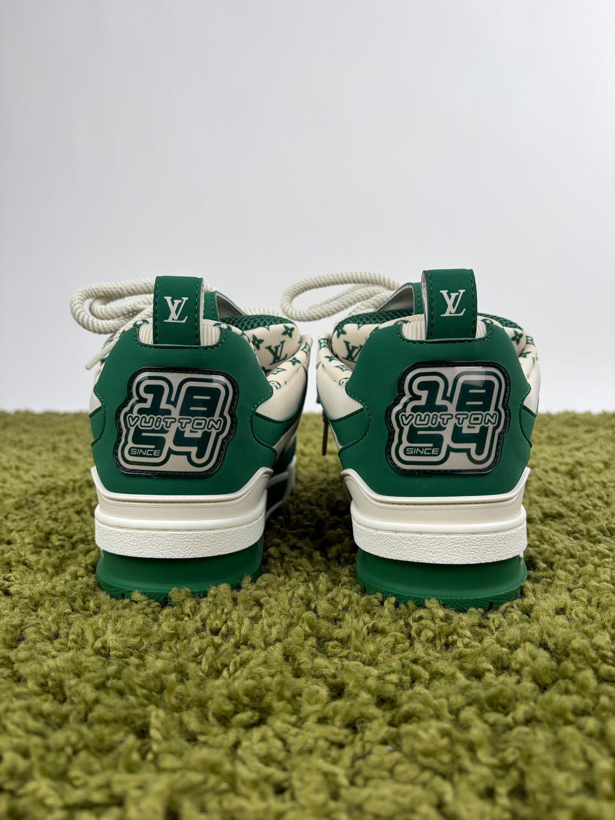 Louis Vuitton Skate Verde 7.5
