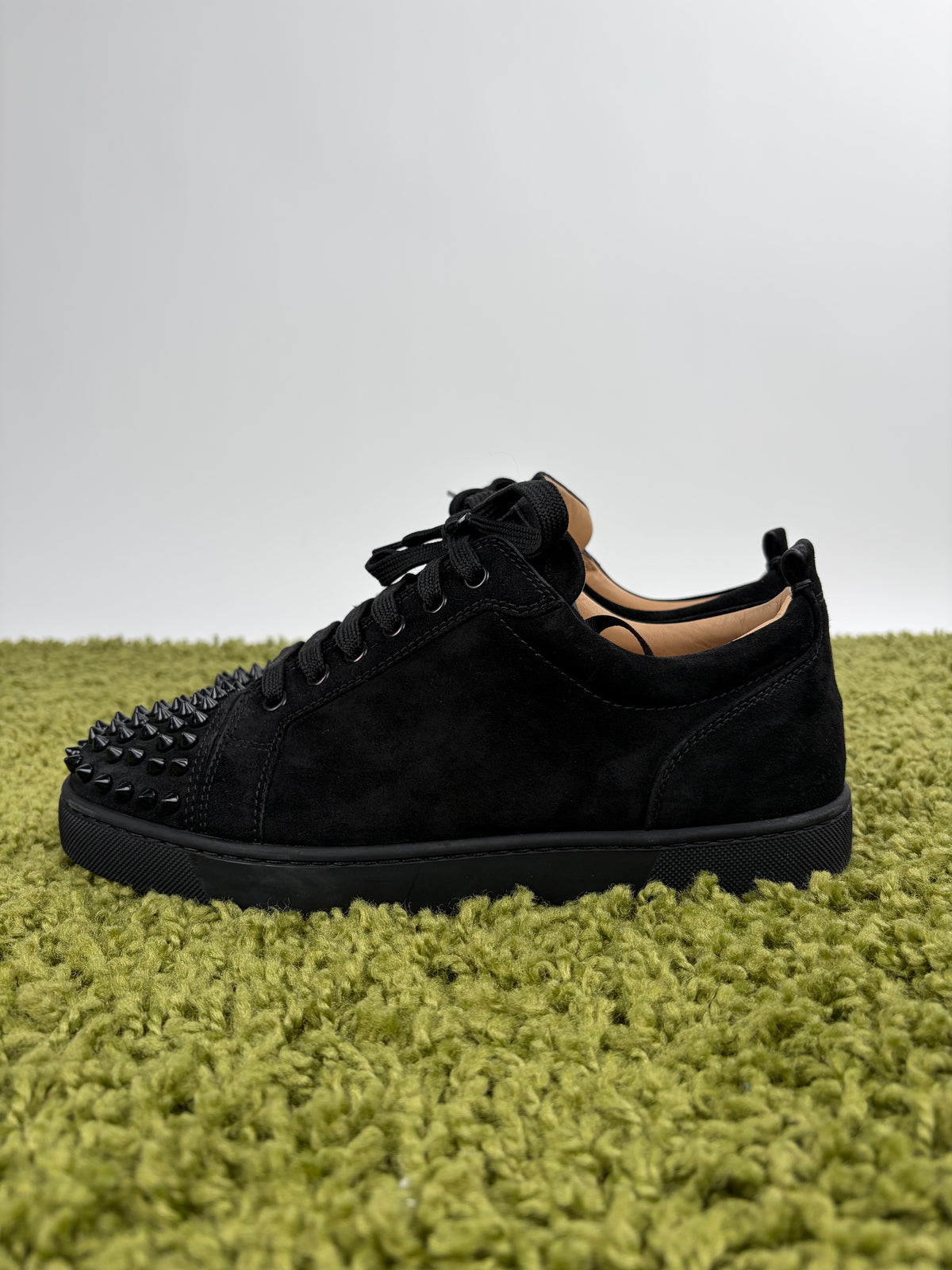 Christian Louboutin Spikes Low nera 40