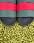 Sandali Slide Imbottiti Gucci  Neri 9