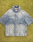 Camicia In Denim Louis Vuitton Blu M