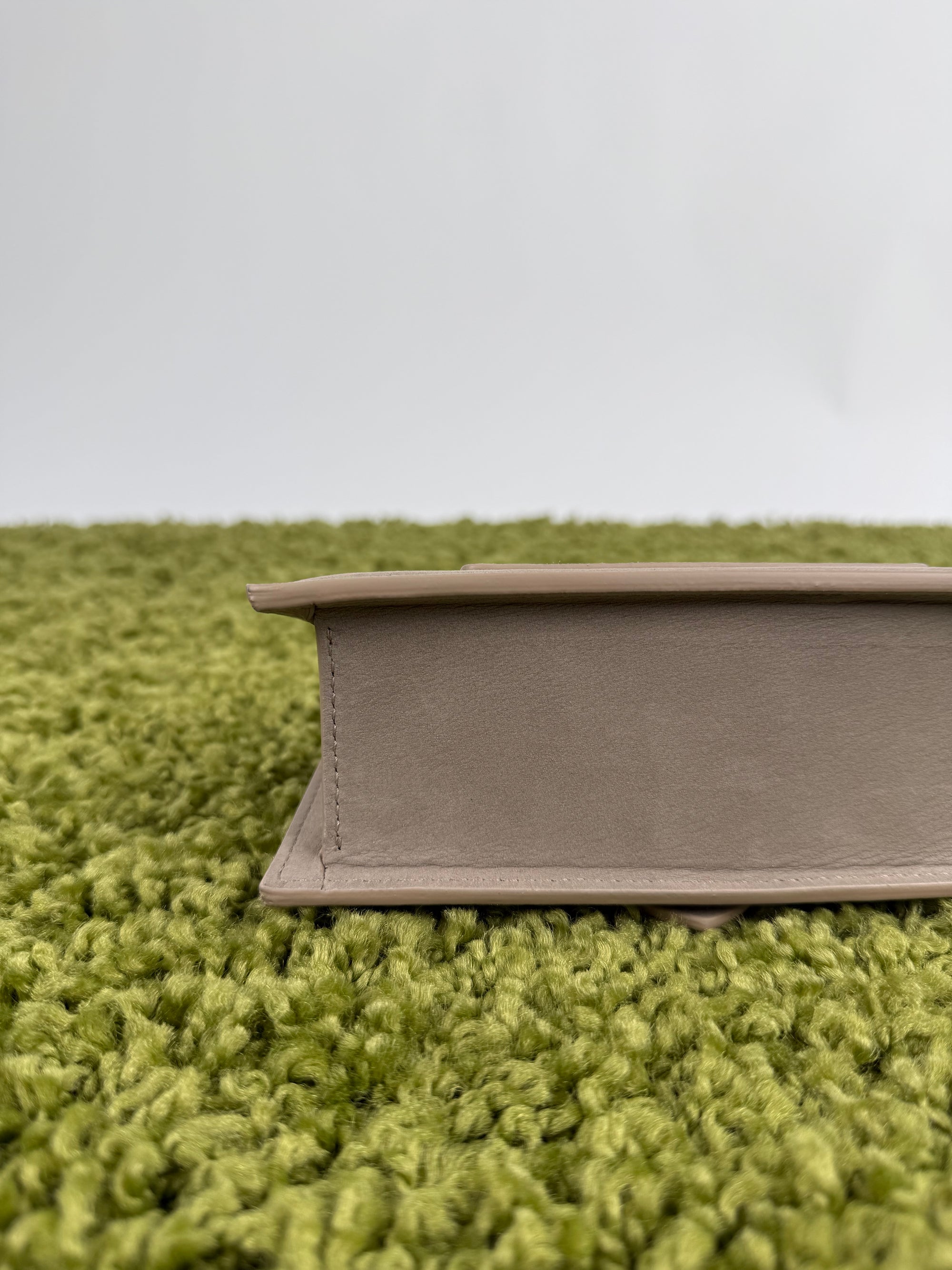 Borsa Mini Jacquemus La grande Bambino camoscio Beige