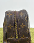 Beauty Case Louis Vuitton Marrone