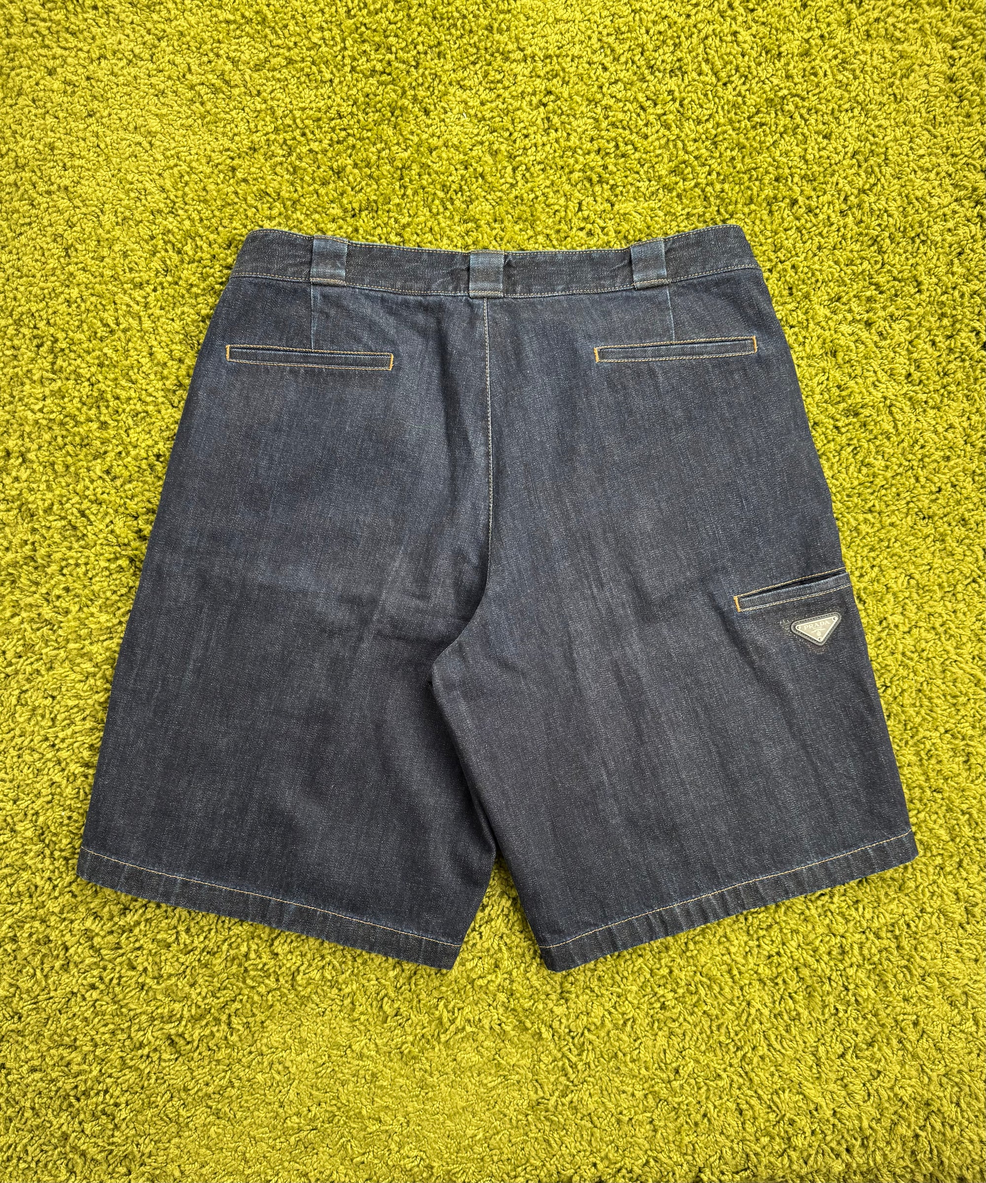 Pantaloncino In denim Prada Blu XXXL