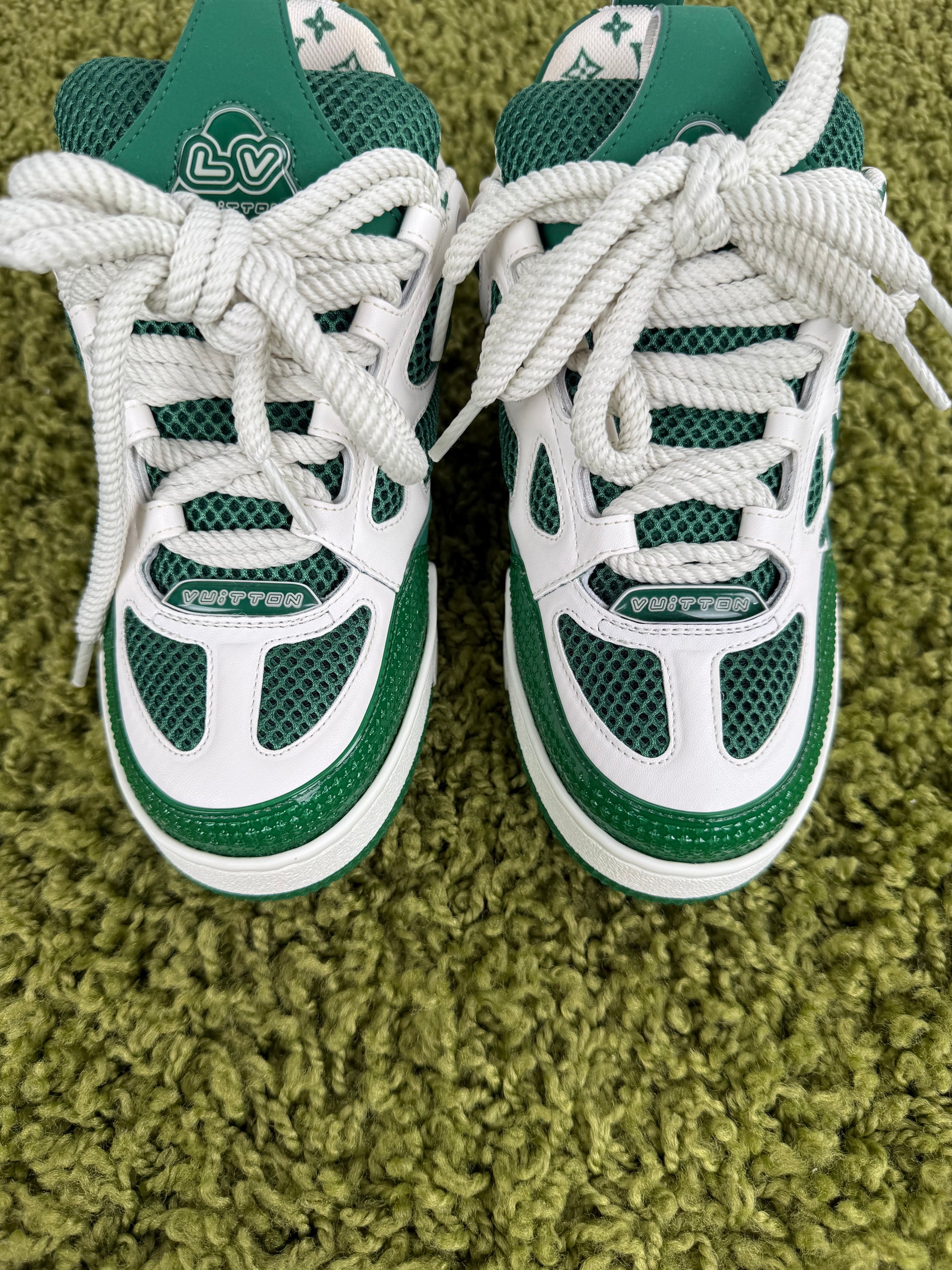 Louis Vuitton Skate Verde 3.5