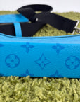 Mini Borsa a tracolla Louis Vuitton Gaston Azzurra