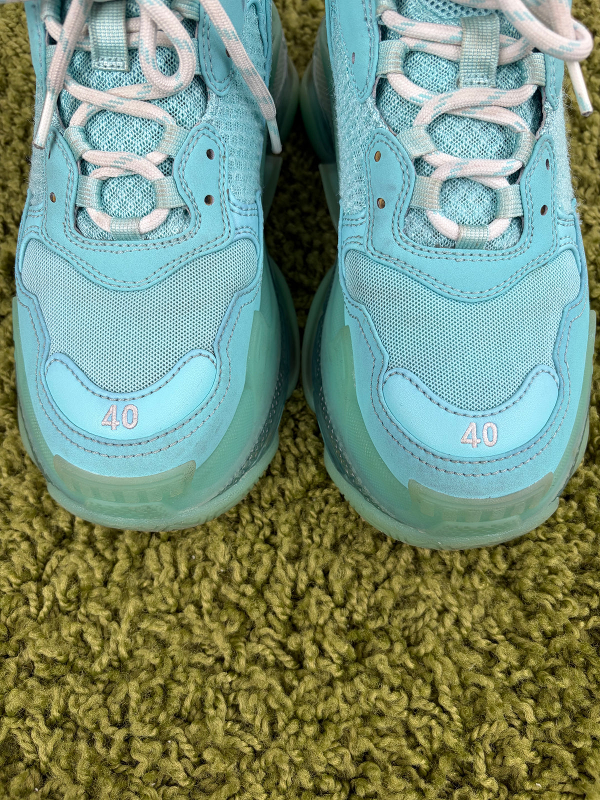 Balenciaga Triple S Turchese 40