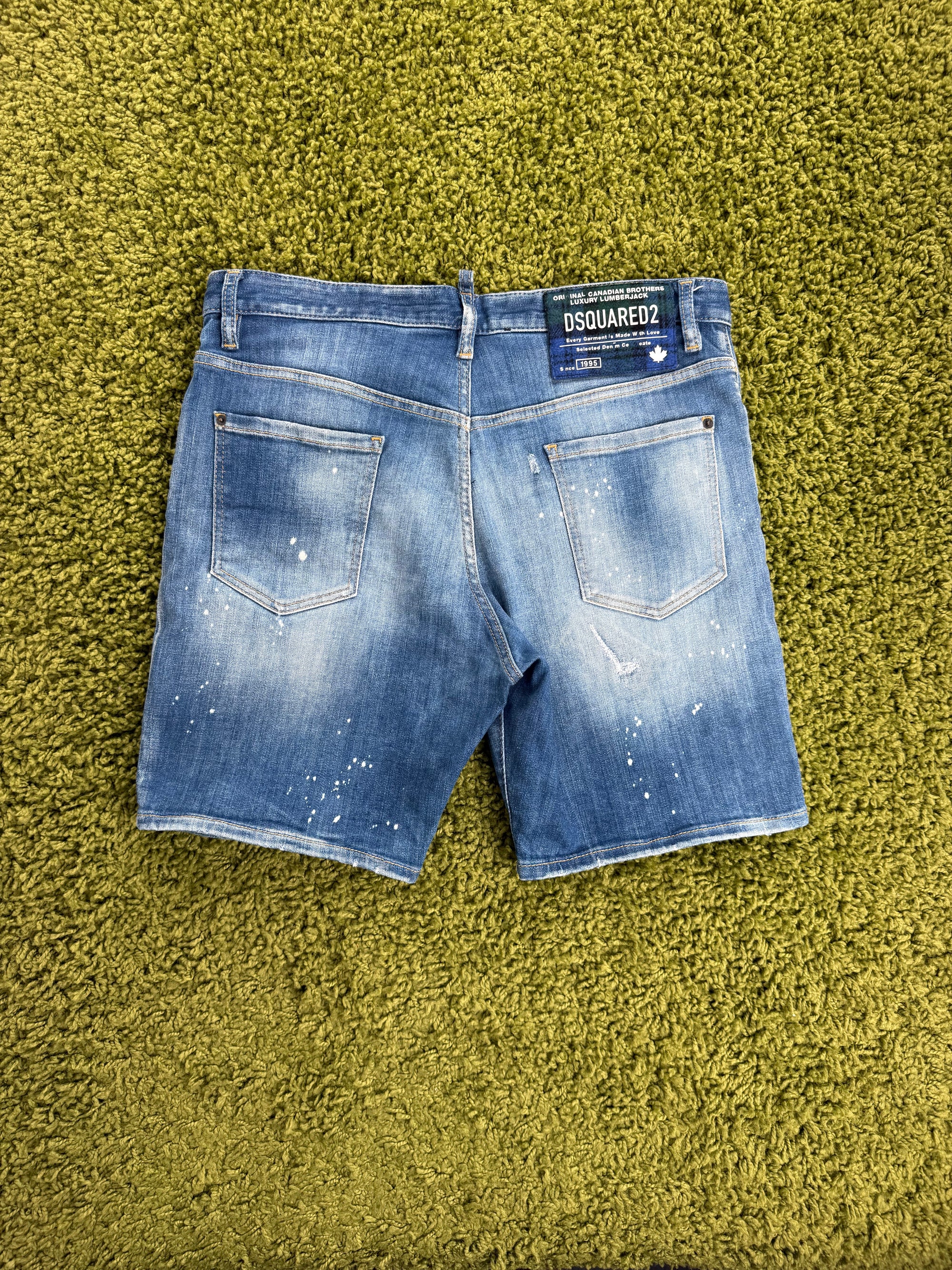 Pantaloncino Dsquared2 in denim 50
