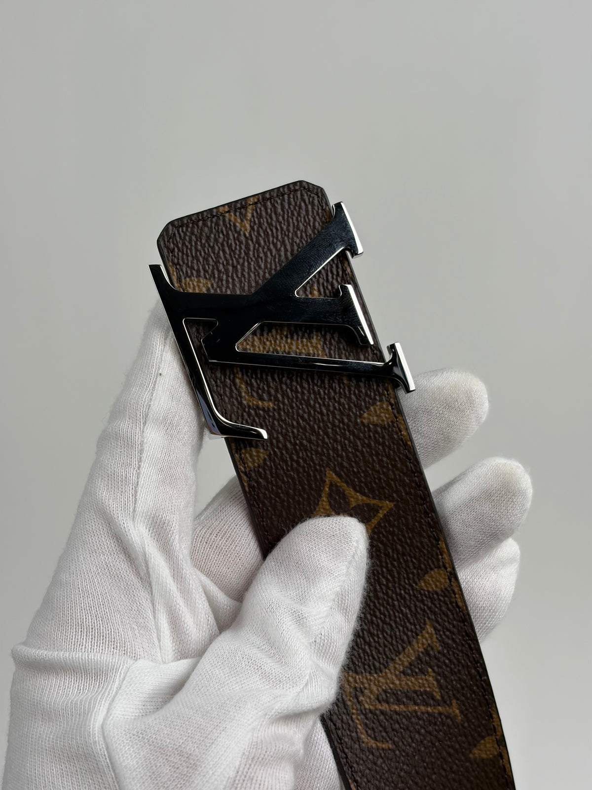 Cintura Louis Vuitton Reversibile Marrone 110/44 127cm