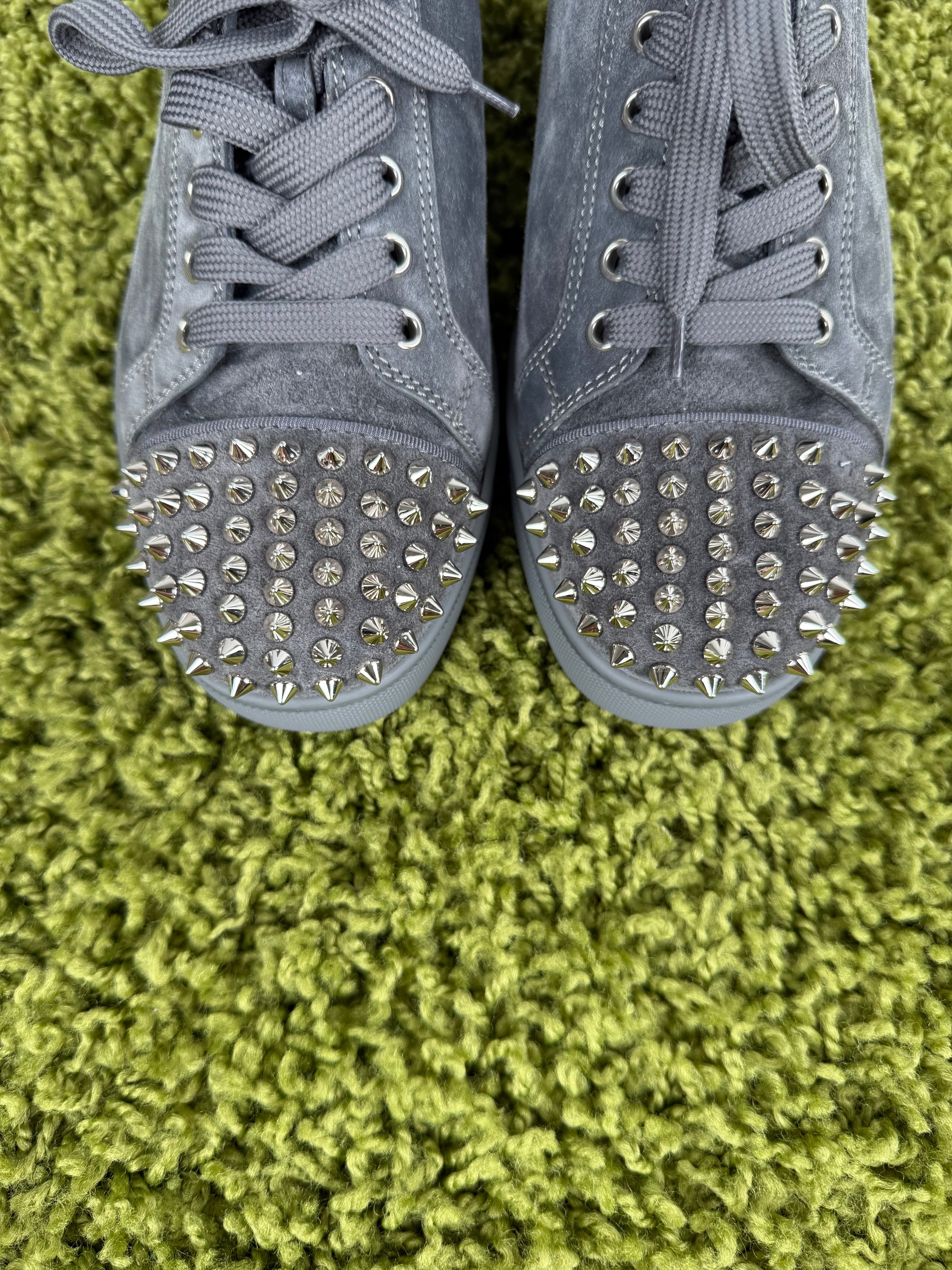 Christian Louboutin Spikes Grigie 40