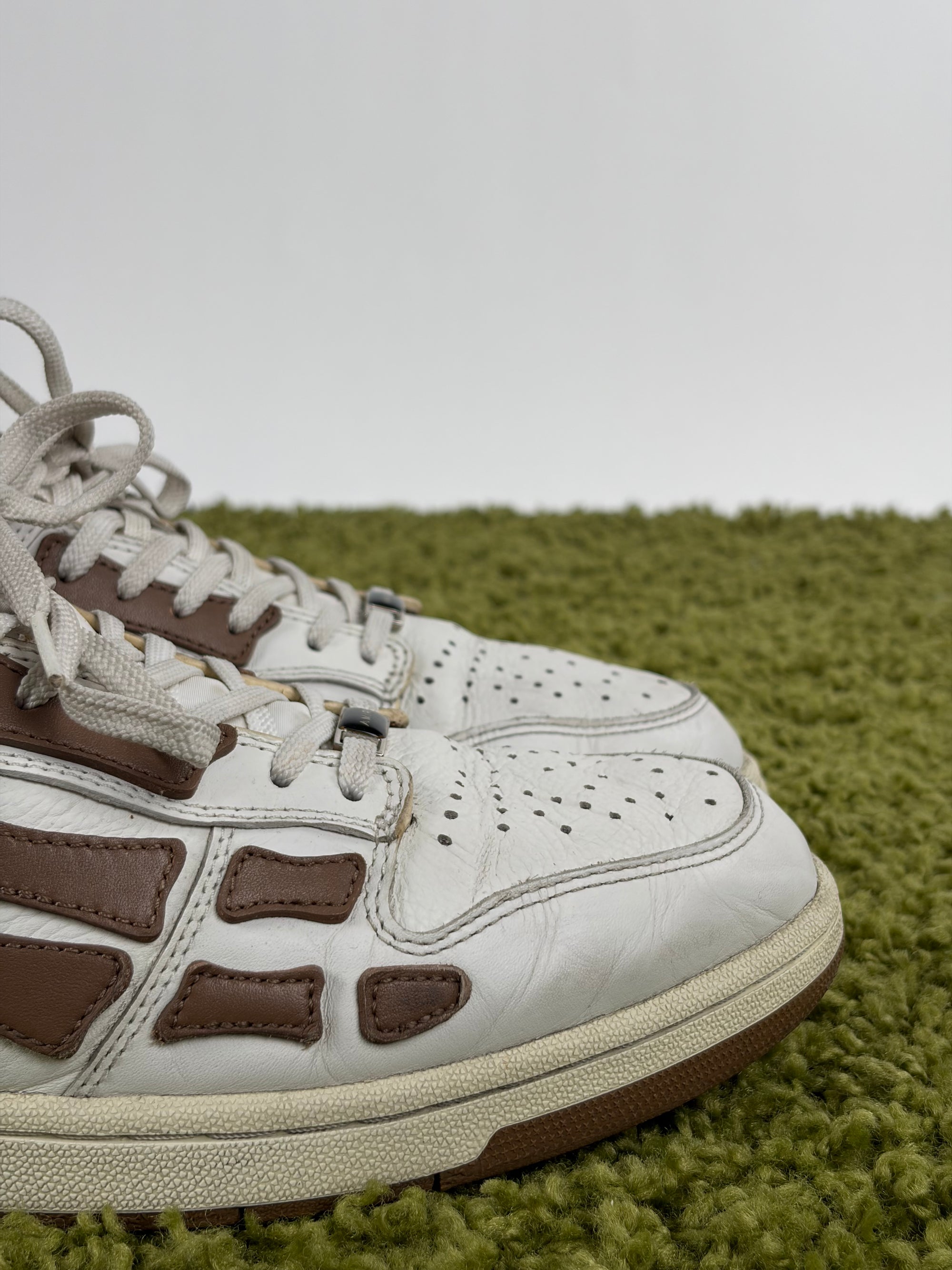 Amiri skeleton Size 45 bianche e marroni