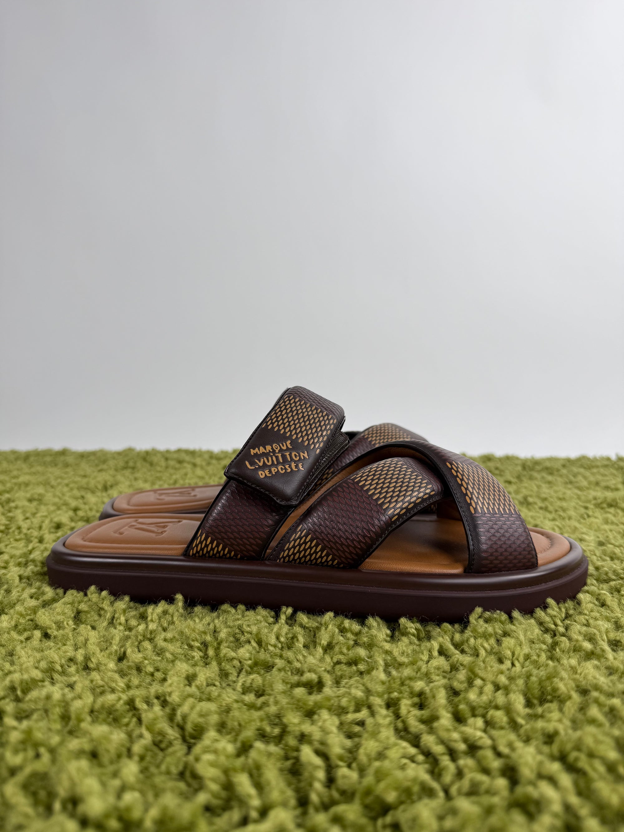 Sandalo Louis Vuitton Marrone 7