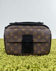 Borsa Messenger S Lock Louis Vuitton Marrone