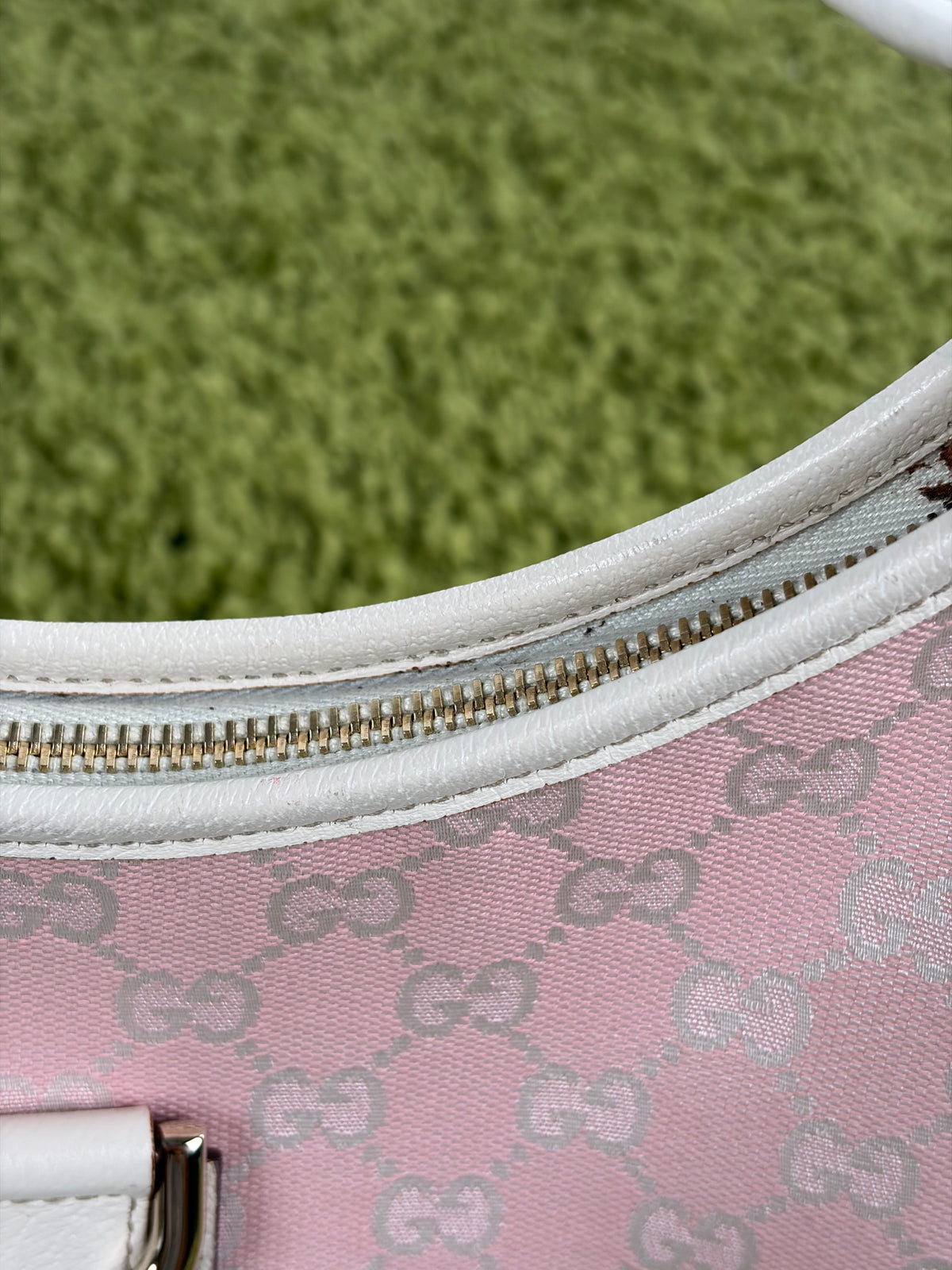 Borsa Gucci Abbey D-Ring Hobo Rosa