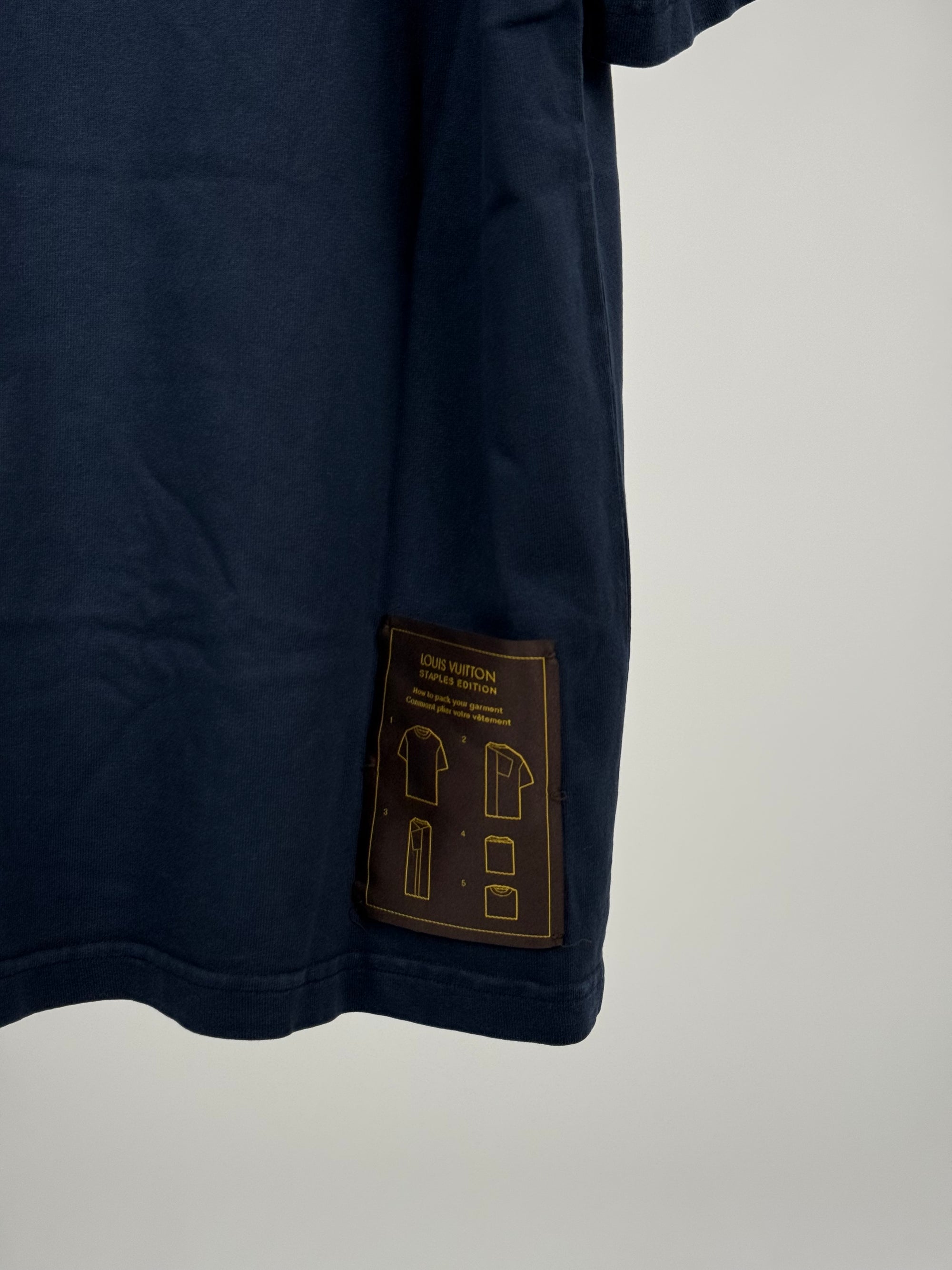 T shirt Louis Vuitton Size L blu