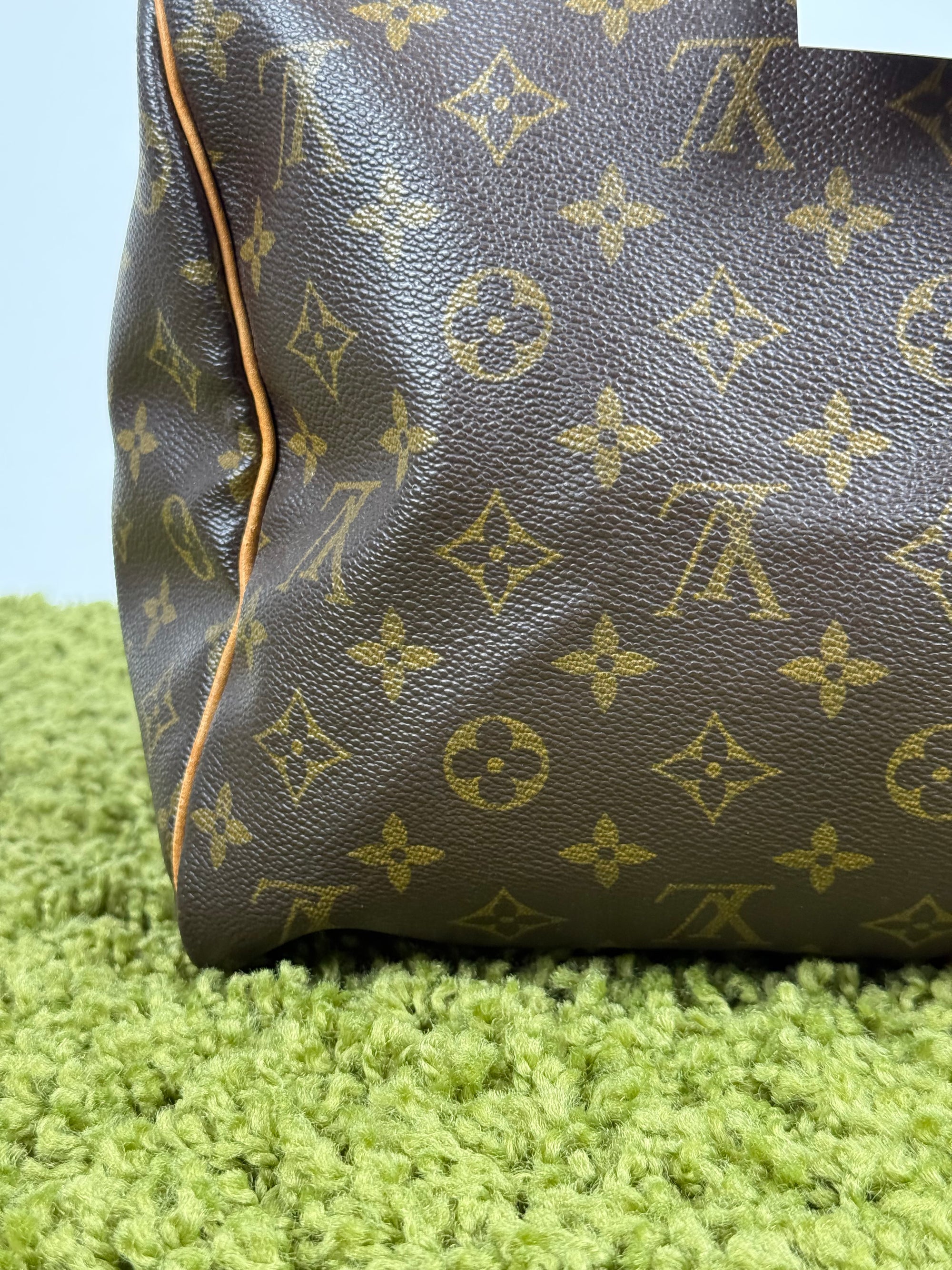 Borsone Keepall Louis Vuitton Marrone Vintage 1998 45