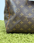 Borsone Keepall Louis Vuitton Marrone Vintage 1998 45