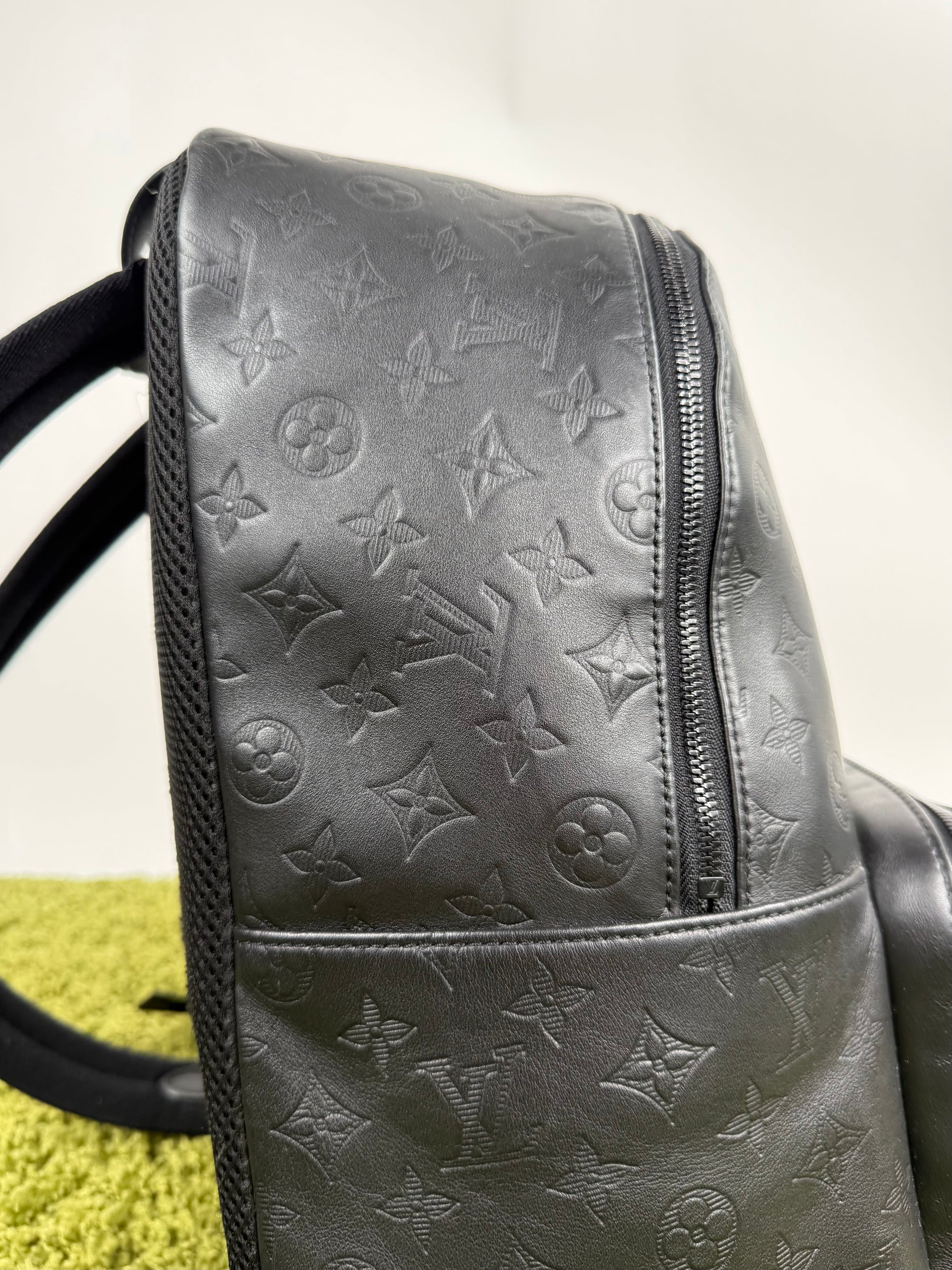 Zaino Louis Vuitton Racer in pelle Nera Monogram