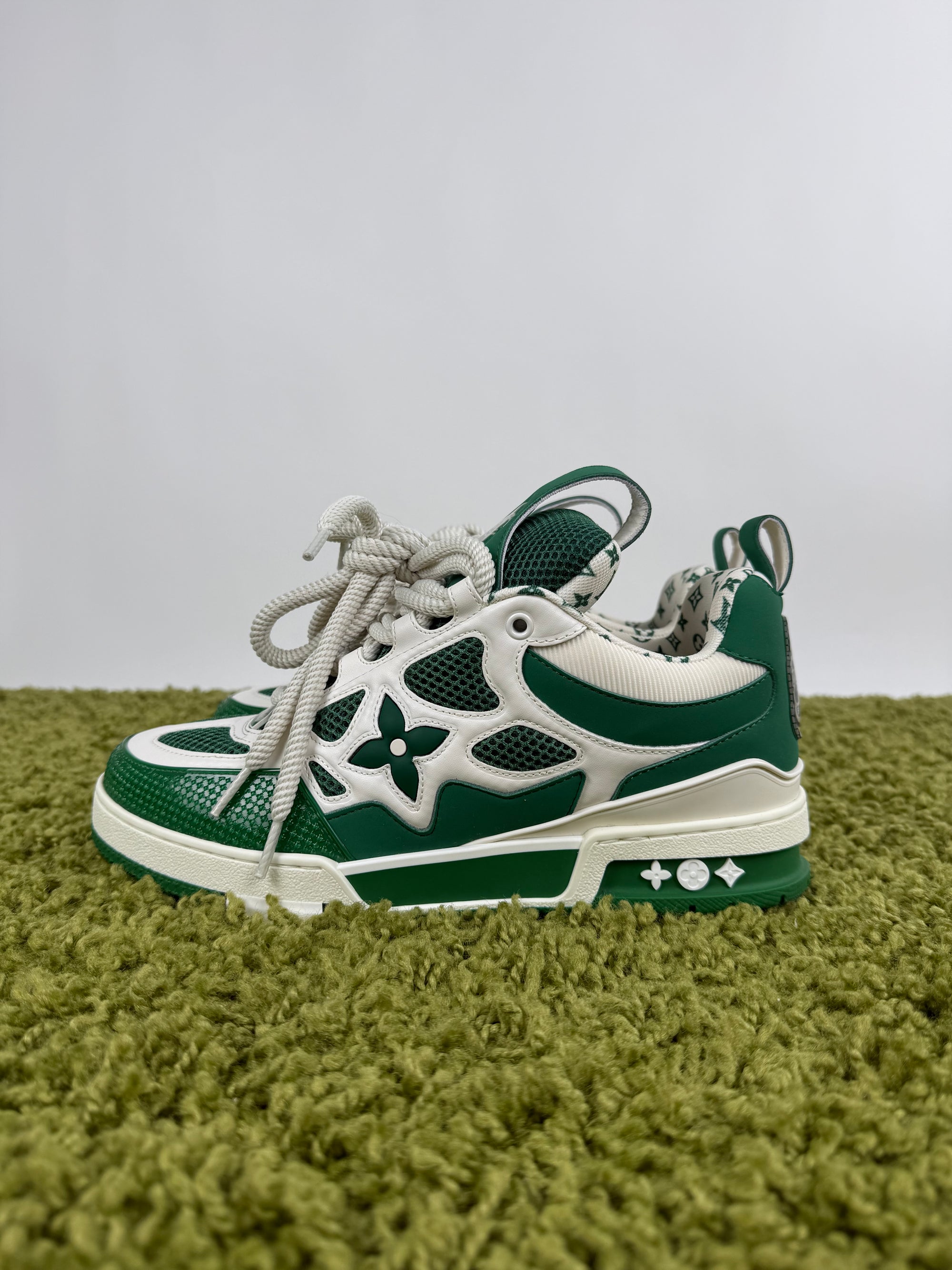 Louis Vuitton Skate Verde 7.5