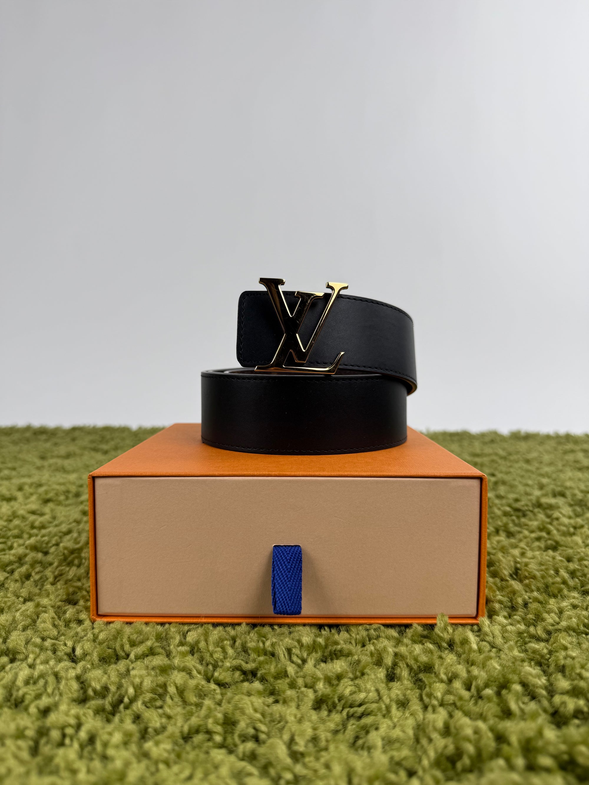 Cintura Monogram Louis Vuitton Marrone 90/36