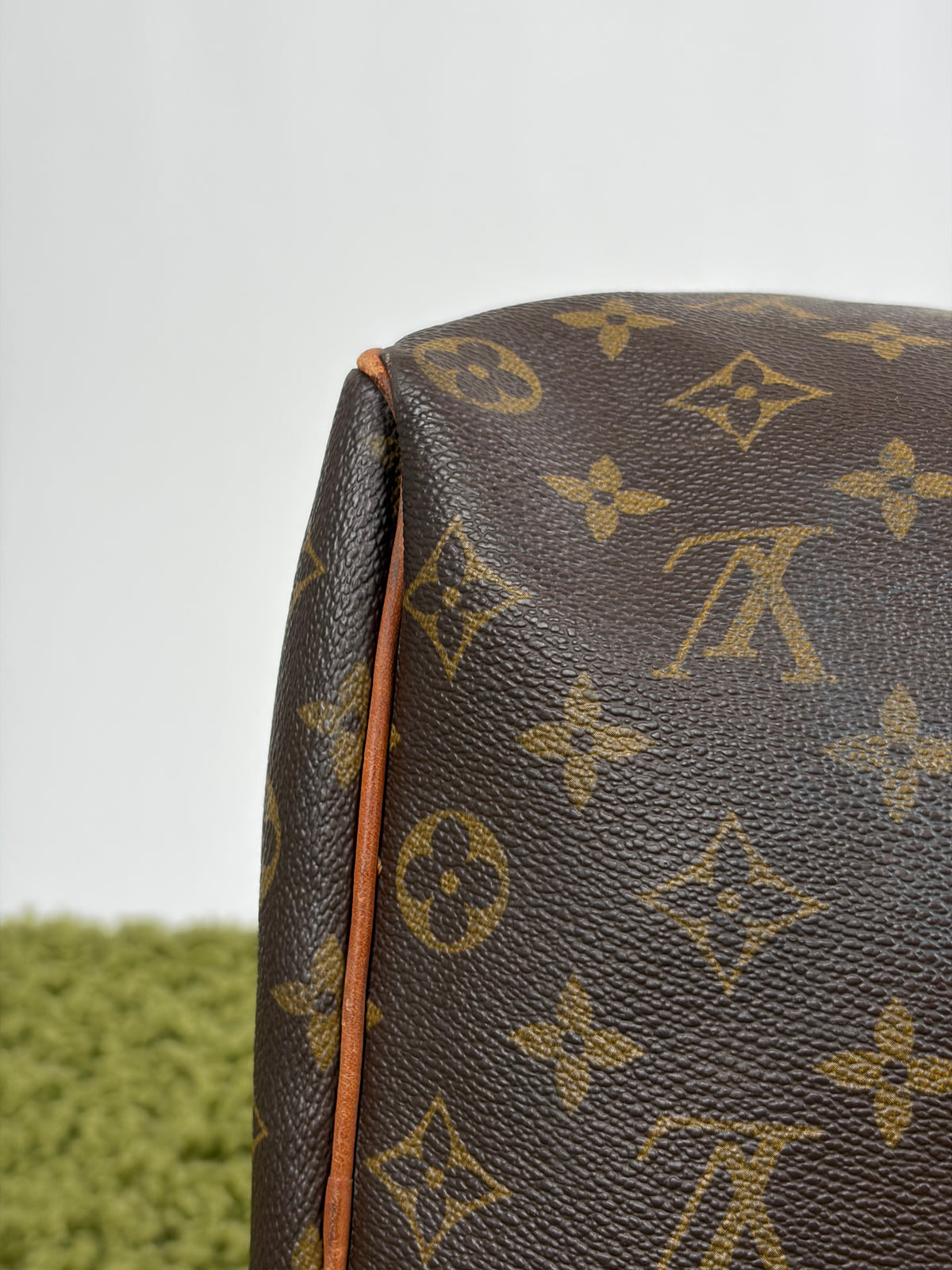 Borsone da viaggio Keepal Louis Vuitton Marrone