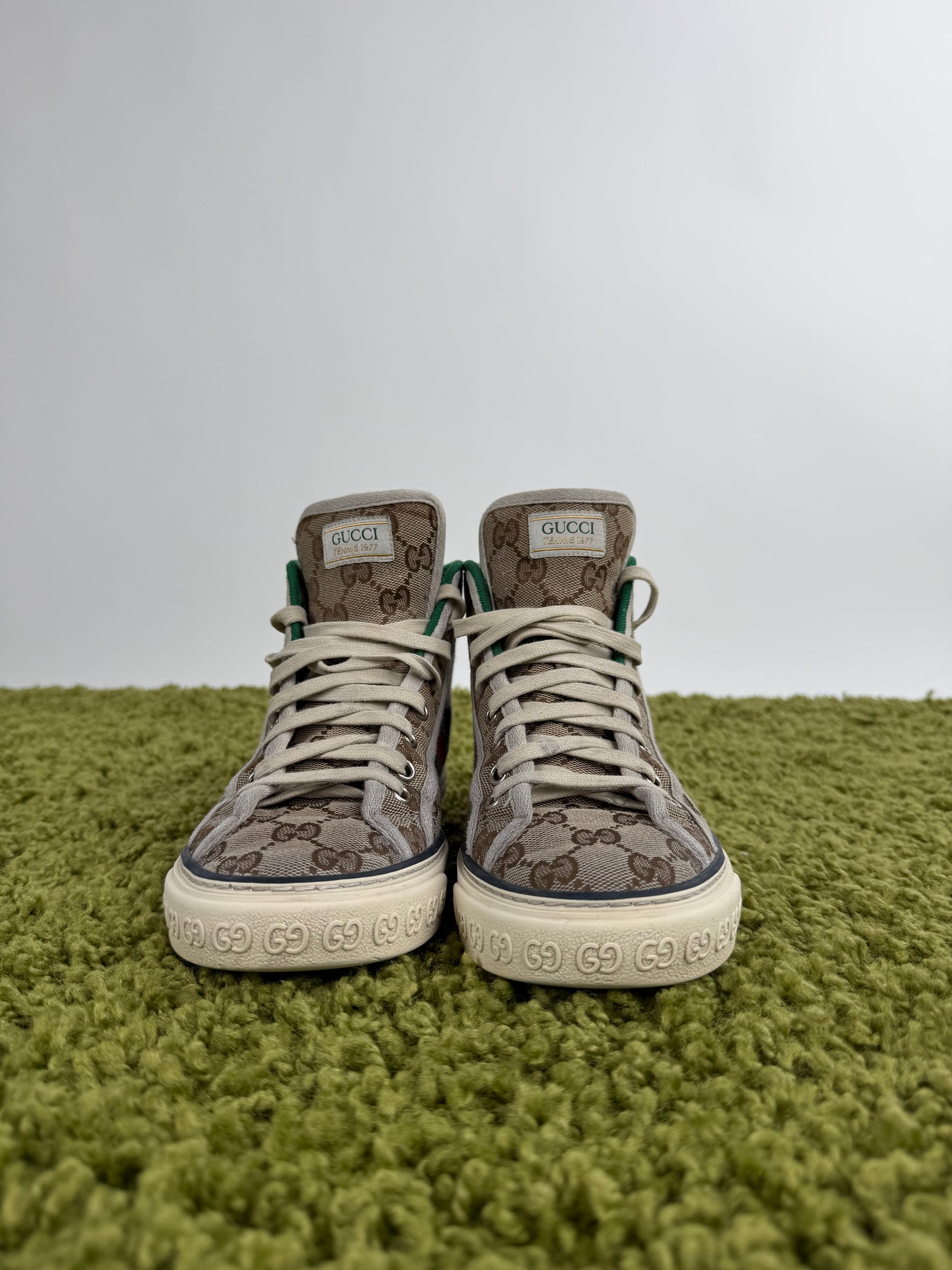 Gucci Tennis High Beige 37