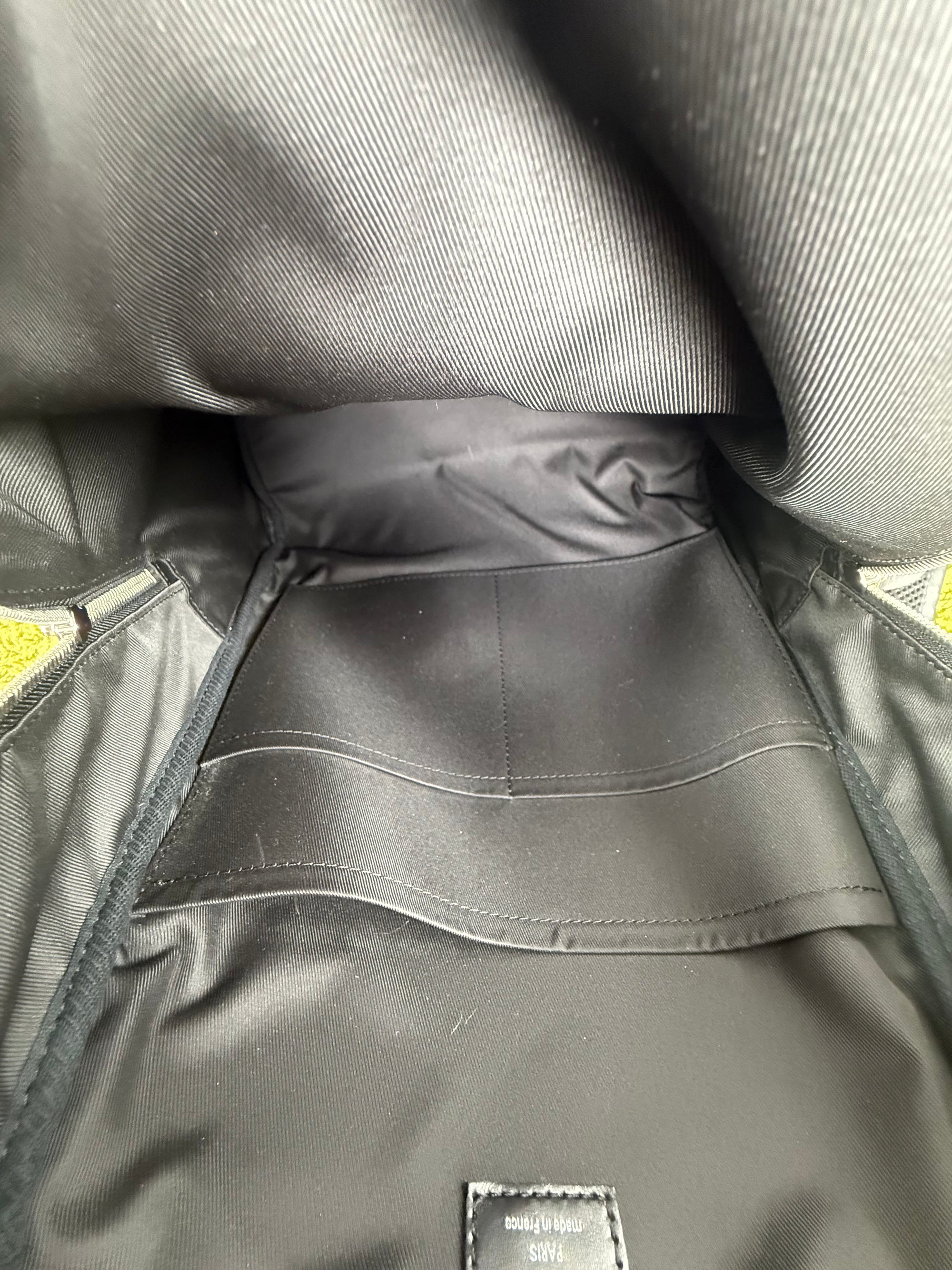 Zaino Josh Damier Louis Vuitton Nero