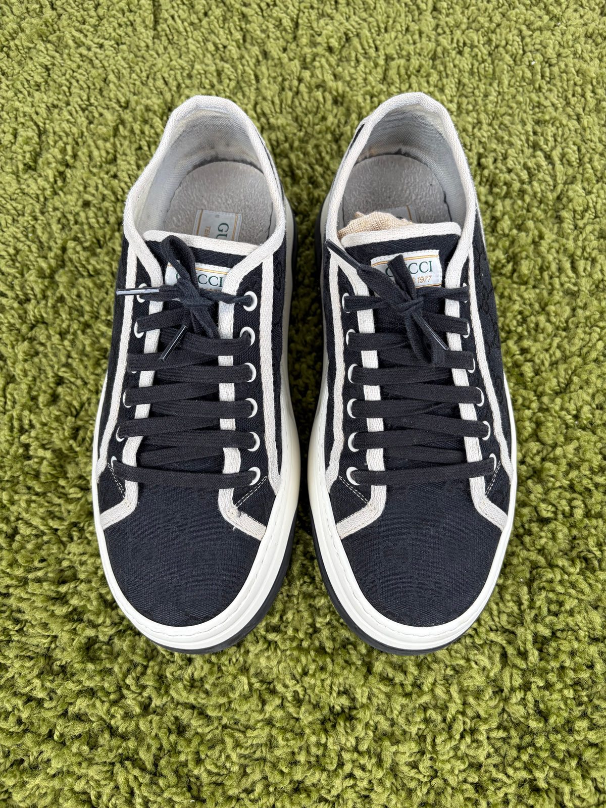 Gucci Tennis Platform Nero 8+