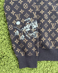 Maglione Louis Vuitton Monogram Marrone S